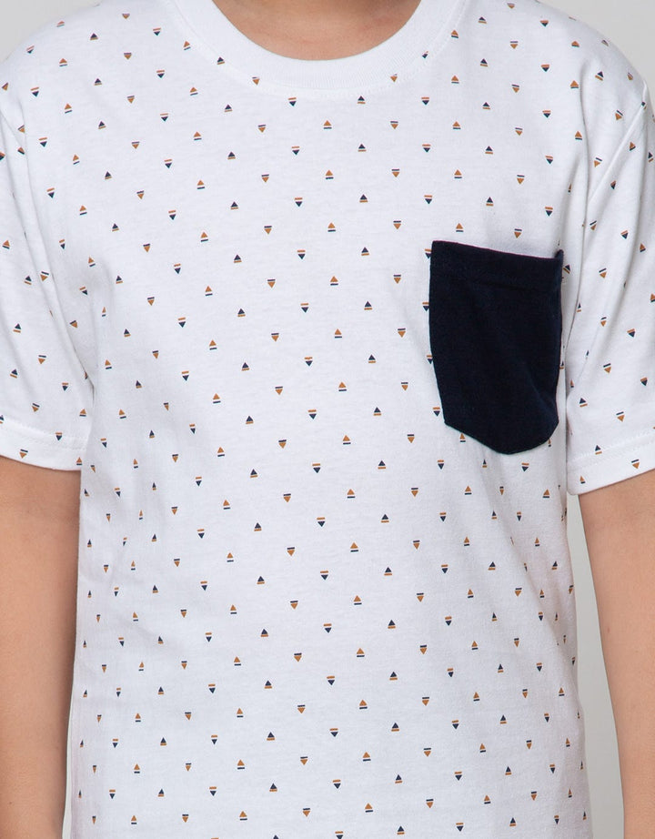 Nevada Short Sleeve T-Shirt Geometri W Pocket