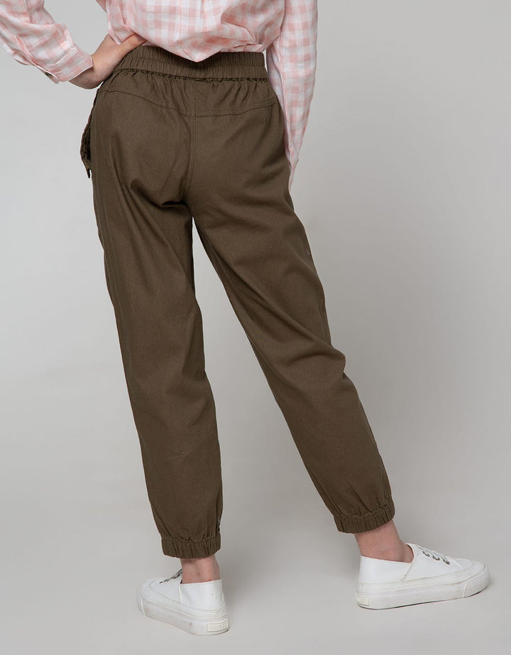 Nevada Jogger Pants Detail Kancing Kantong