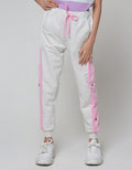 Nevada Jogger Pants Knit Cut N Sewn Sisi Print Wording