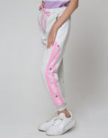 Nevada Jogger Pants Knit Cut N Sewn Sisi Print Wording