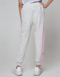 Nevada Jogger Pants Knit Cut N Sewn Sisi Print Wording