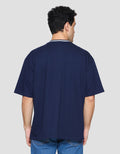 Nevada Challenger Oversize Varsity Kaos Lengan Pendek Pria