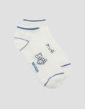 Nevada Bear Plain Kids Ankle Socks