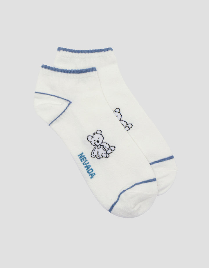 Nevada Bear Plain Kids Ankle Socks