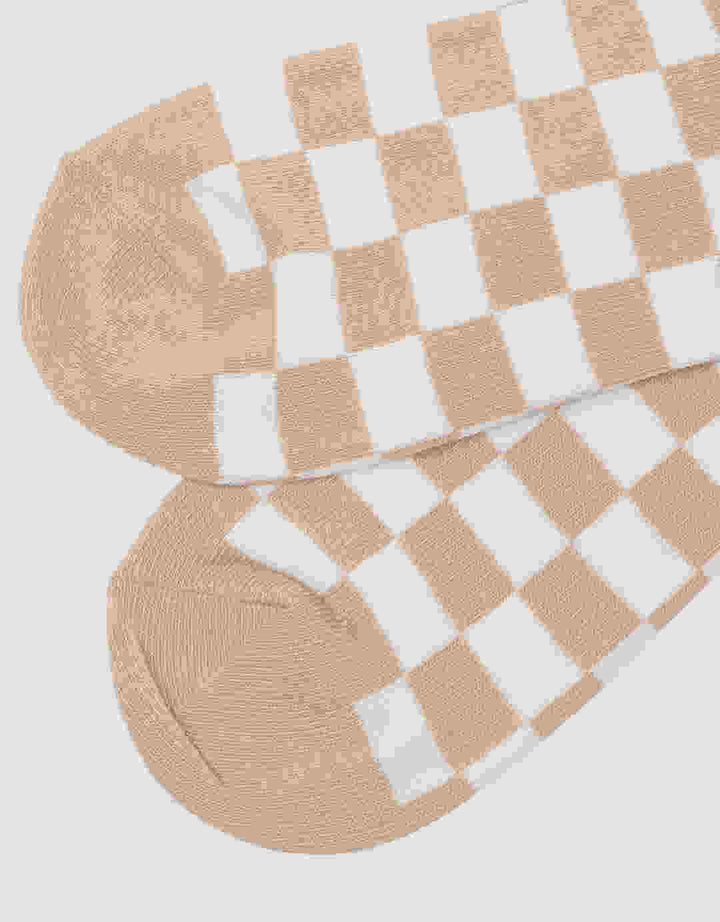 Nevada Checked Bear Kaus Kaki Quarter Anak