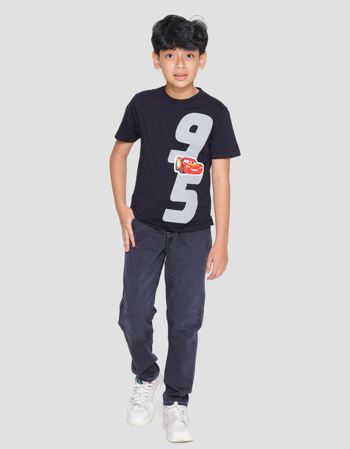 Disney Cars 95 Mc Queen Kaos Lengan Pendek Anak Laki-Laki