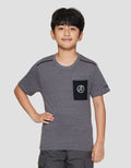 Marvel Avenger Logo Double Ktg Stopper Print Kaos Anak Laki-laki