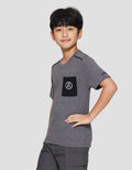 Marvel Avenger Logo Double Ktg Stopper Print Kaos Anak Laki-laki