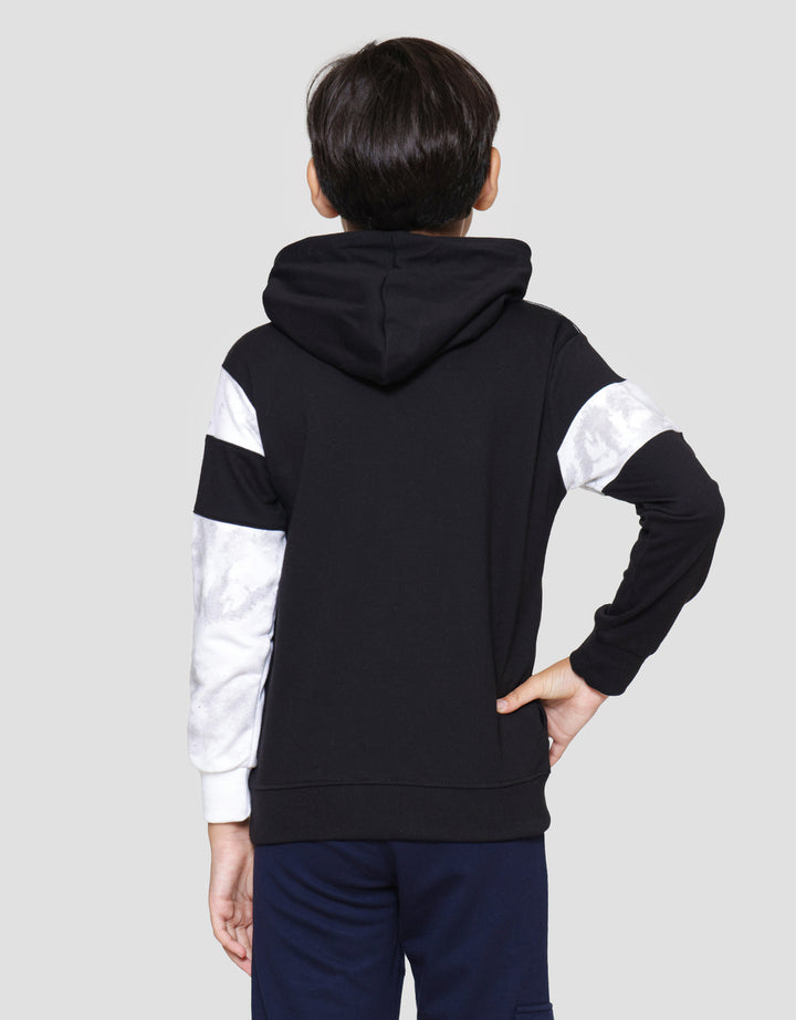 Marvel Avenger Logo Half Tie Dye Emboss Sweater Anak Laki-laki