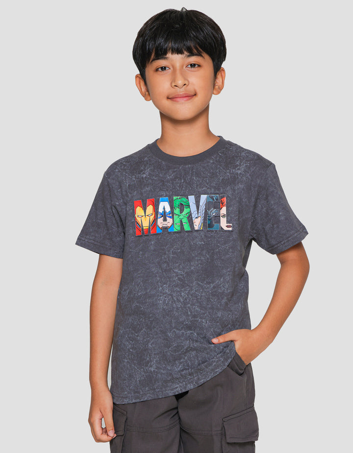 Marvel Emboss Char AVG Kaos Anak Laki-laki