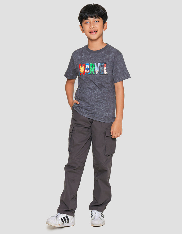 Marvel Emboss Char AVG Kaos Anak Laki-laki