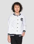Marvel AVG Stripe Logo Jaket Anak Laki-laki