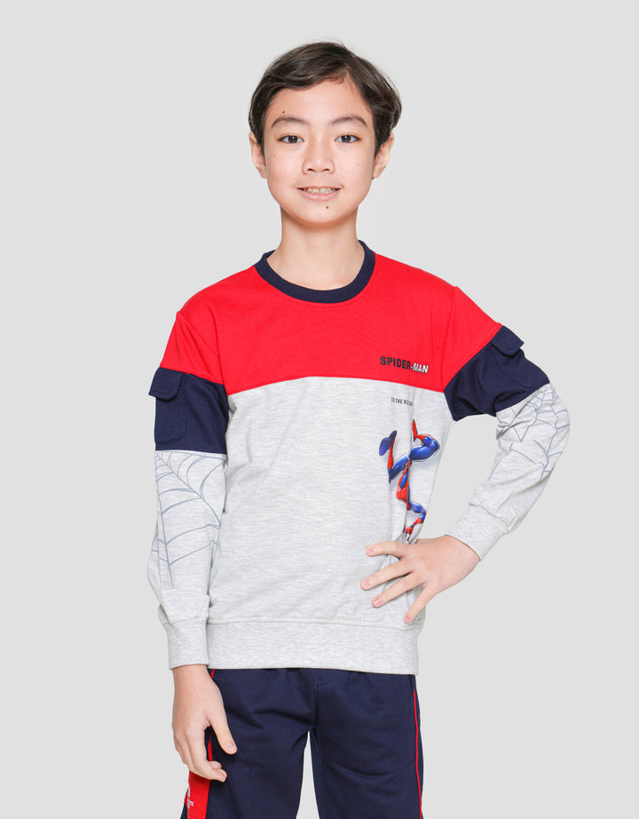 Marvel Spiderman Hanging Sweater Anak Laki-laki
