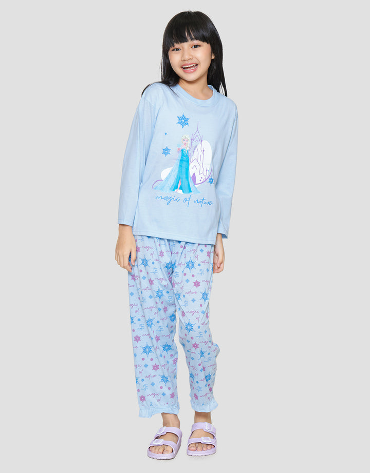 Disney Frozen Magic Of Nature Baju Set Anak Perempuan