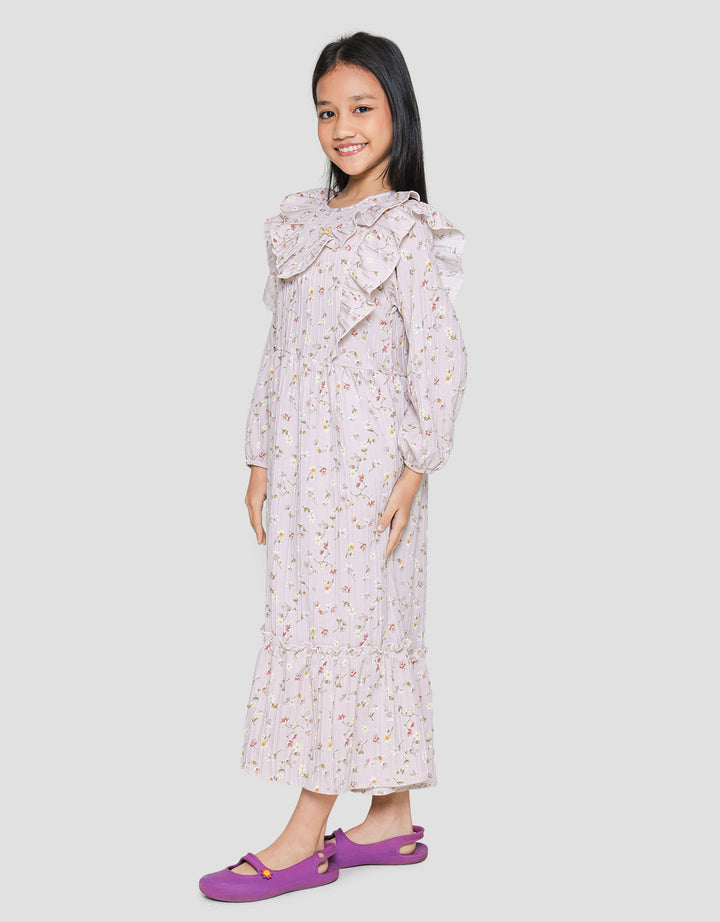 Sweet Miss Layer Flower Dress for Girls