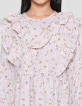 Sweet Miss Layer Flower Dress for Girls