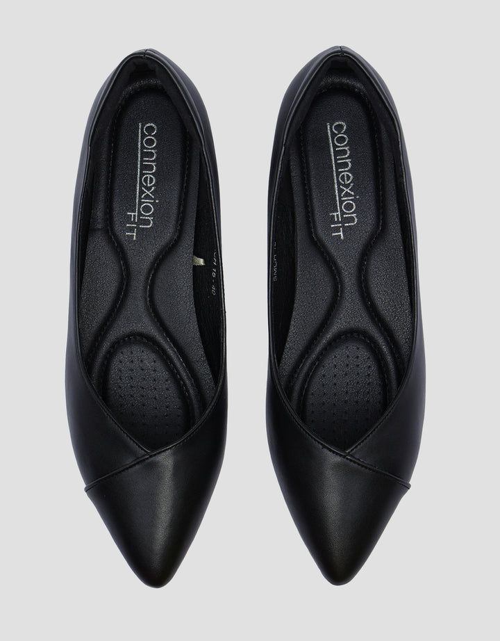 Connexion Ballerinas Pointy Sepatu Wanita
