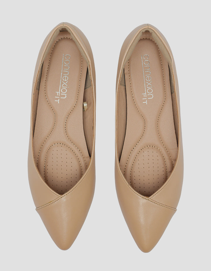 Connexion Ballerinas Pointy Sepatu Wanita