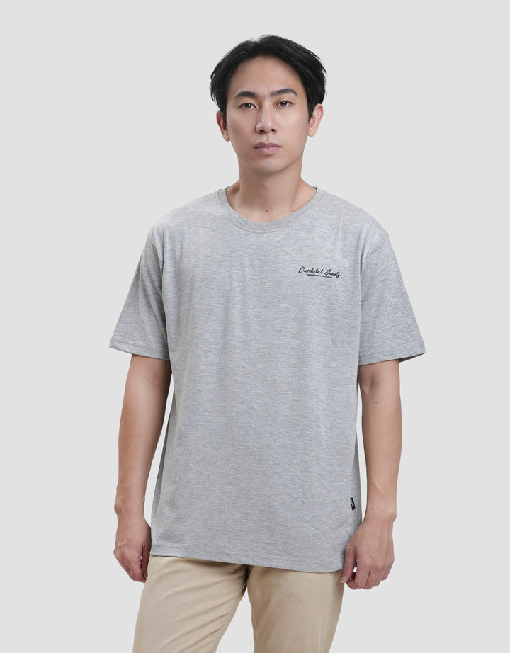 Cardinal Jeans Wording Brand Kaos Pria
