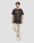 Cardinal Jeans Life Print Kaos Lengan Pendek Pria
