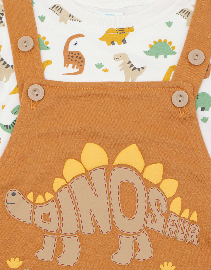 Pipiniko Dino Skull Jumpsuit Overall Bayi Laki-Laki