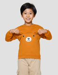 Little M Oversized Aplikasi Kuping Bear Sweater Anak Laki-laki