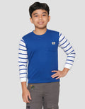Little M Blocking Stripe Sweater Anak Laki-laki