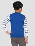 Little M Blocking Stripe Sweater Anak Laki-laki
