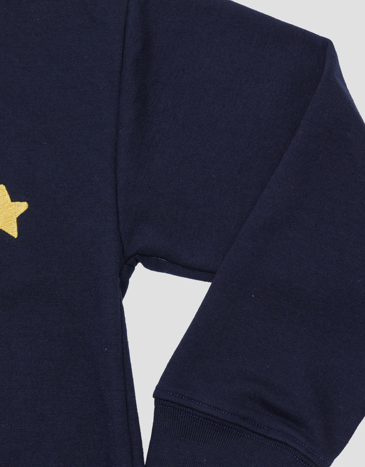 Little M Oversized Polo Dino All Star Sweater Anak Laki-Laki