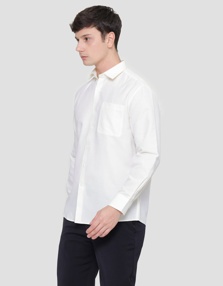 Cole Plain Classic Oxford Kemeja Lengan Panjang Pria