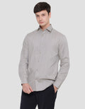 Cole Double Stripe Cotton Men's Long Sleeve Shirt