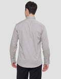 Cole Double Stripe Cotton Men's Long Sleeve Shirt