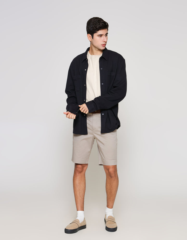 ZES Hoodie Basic Drake Fit Sweater Pria OUTA101