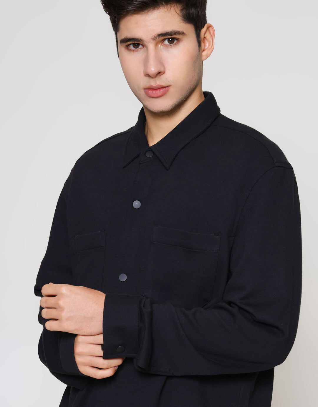 ZES Hoodie Basic Drake Fit Sweater Pria OUTA101