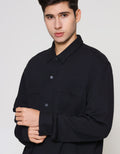 ZES Hoodie Basic Drake Fit Sweater Pria OUTA101
