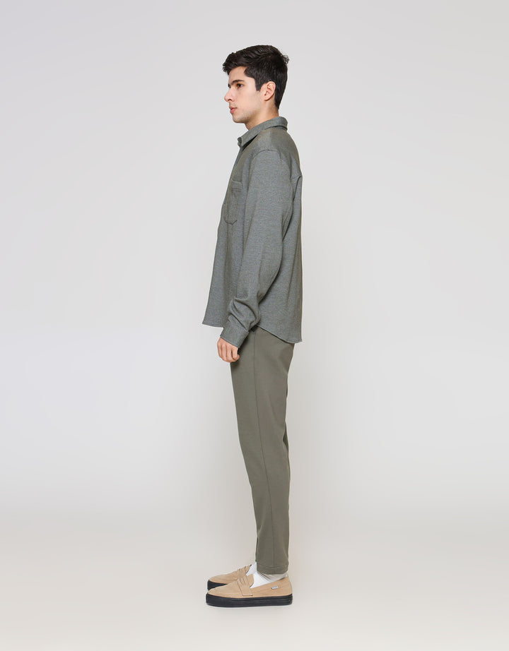 ZES Hoodie Basic Drake Fit Sweater Pria OUTA101