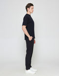 ZES Photoprint Backprint Dennis Fit Kaos Lengan Pendek Pria TSF102