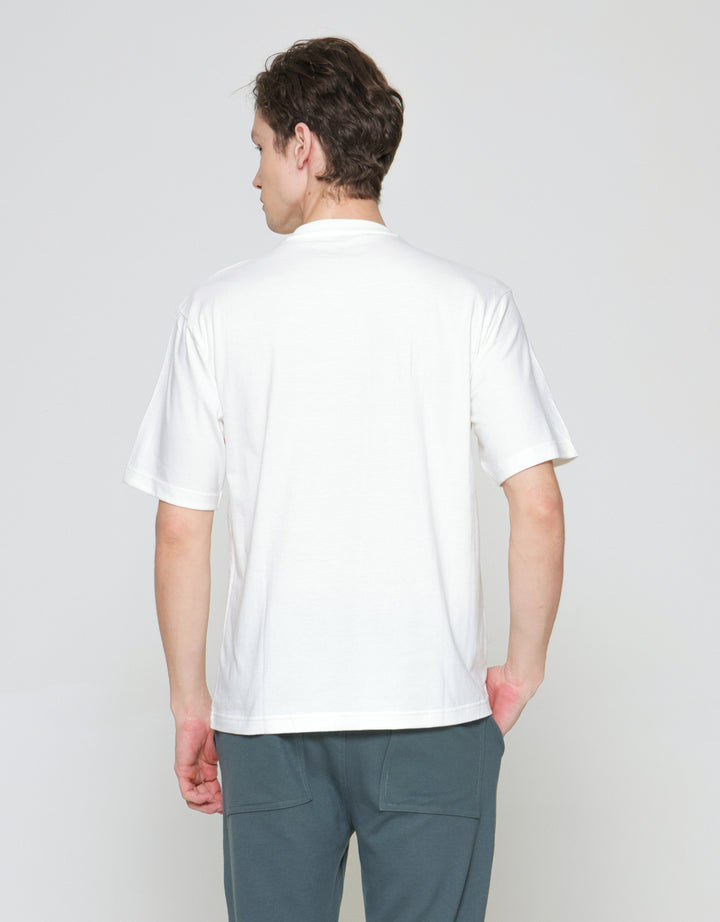 ZES Wording Dennis Fit Kaos Lengan Pendek Pria TSF106