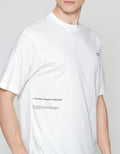 ZES Wording Dennis Fit Kaos Lengan Pendek Pria TSF106