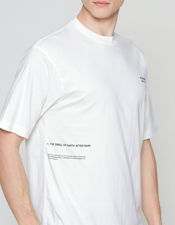 ZES Wording Dennis Fit Kaos Lengan Pendek Pria TSF106