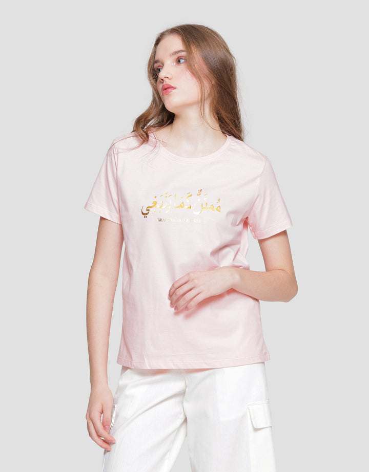 Connexion Arabian Font Kaos Lengan Pendek Wanita