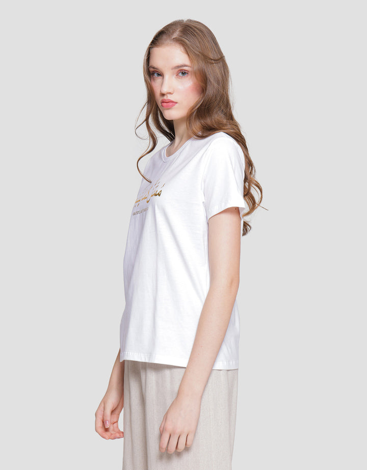 Connexion Arabian Font Kaos Lengan Pendek Wanita