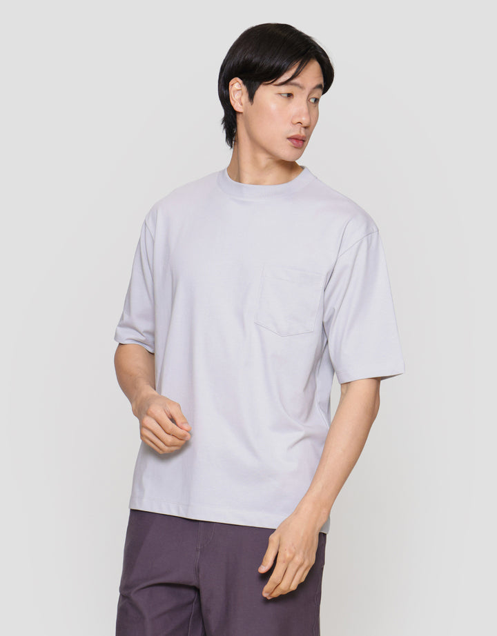 Suko Cool Touch Kerah Bulat Kaos Oversize Pria