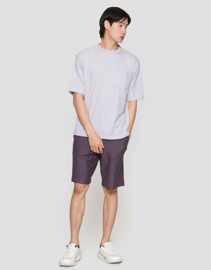Suko Cool Touch Kerah Bulat Kaos Oversize Pria