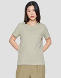Suko Women's Round Collar Basic T-Shirt