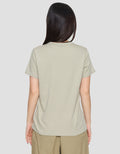 Suko Women's Round Collar Basic T-Shirt
