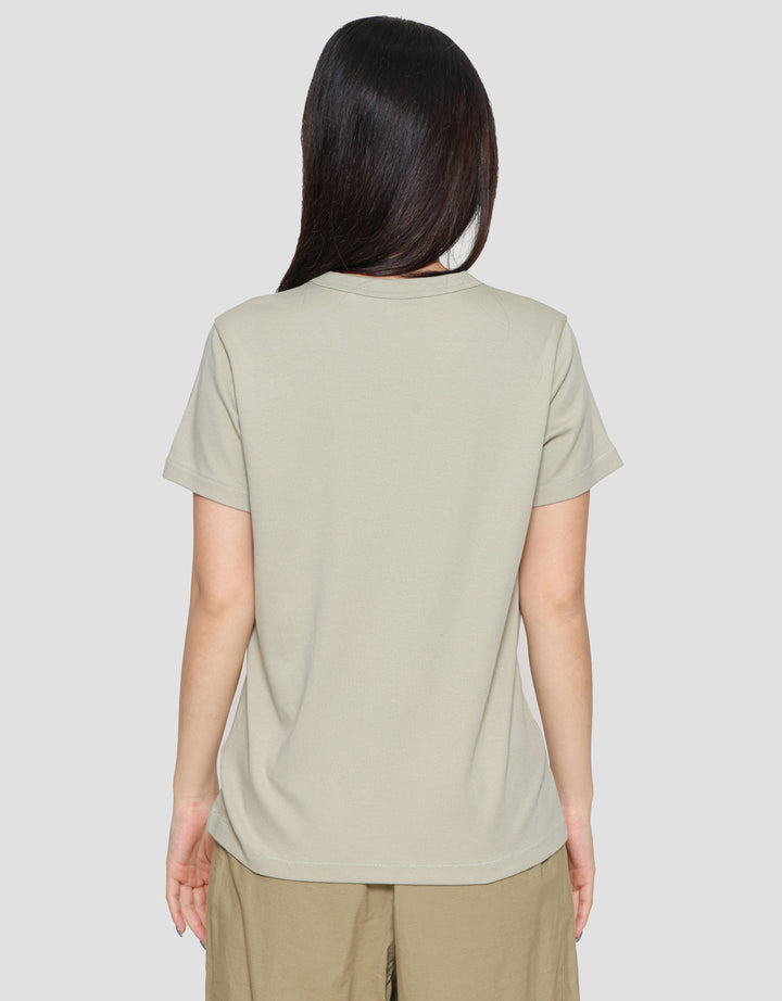 Suko Women's Round Collar Basic T-Shirt