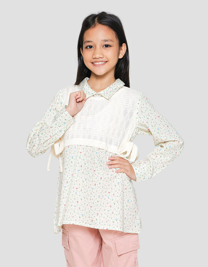 Nevada Tunic With Vest Girls Shirt