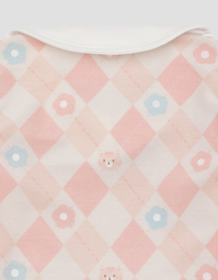 Little M Safari Look Print Sweater Anak Perempuan