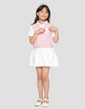 Little M 2In1 Look Embroidery Midi Dress Anak Perempuan